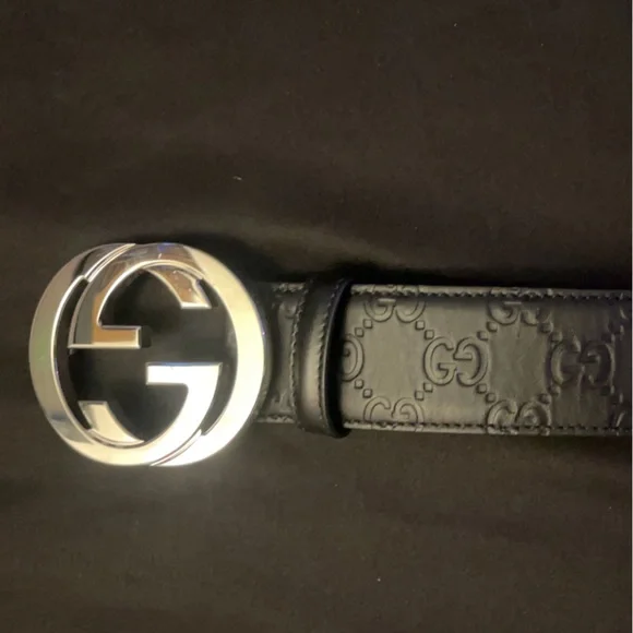 Gucci | Accessories | Gucci Signature Black Leather Belt